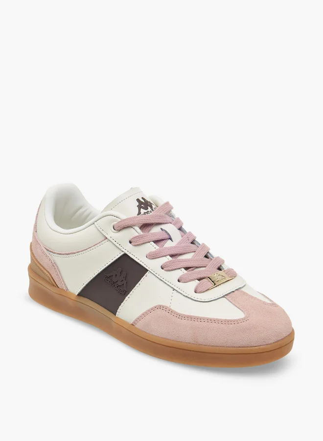 كابا Women Panelled Leather Sneakers